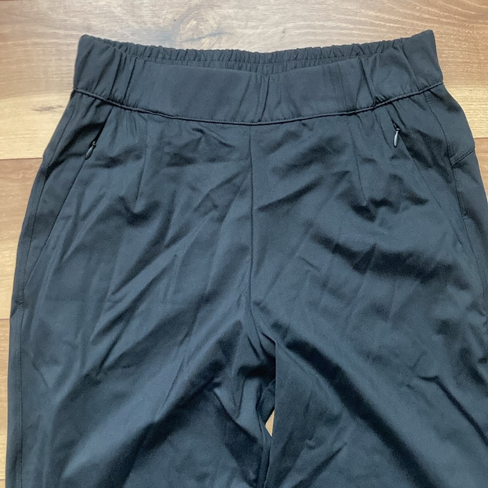 Zella Black Pull On Nylon Blend Joggers - Picture 2 of 11
